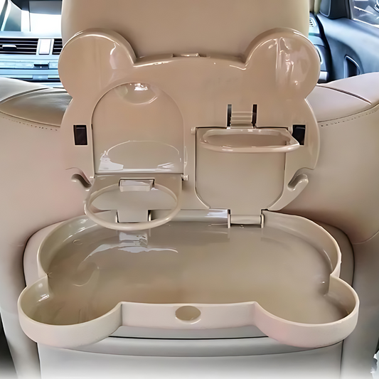 Children's car travel table in bear style