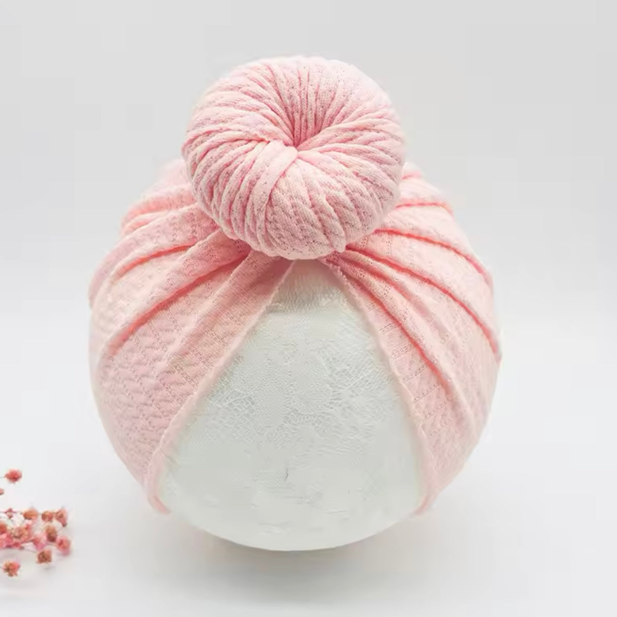 Baby hat with knot