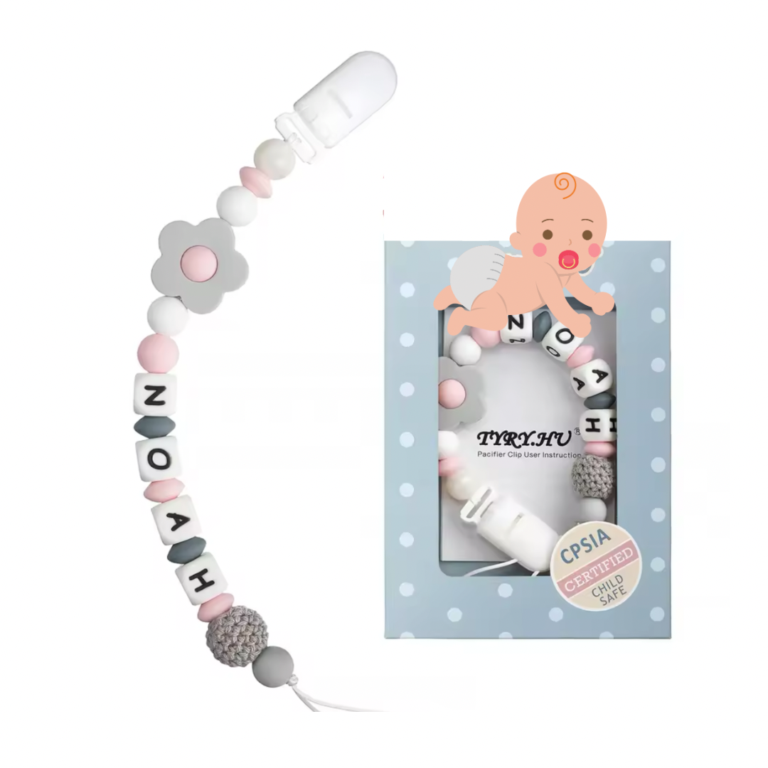 Personalized pacifier chain