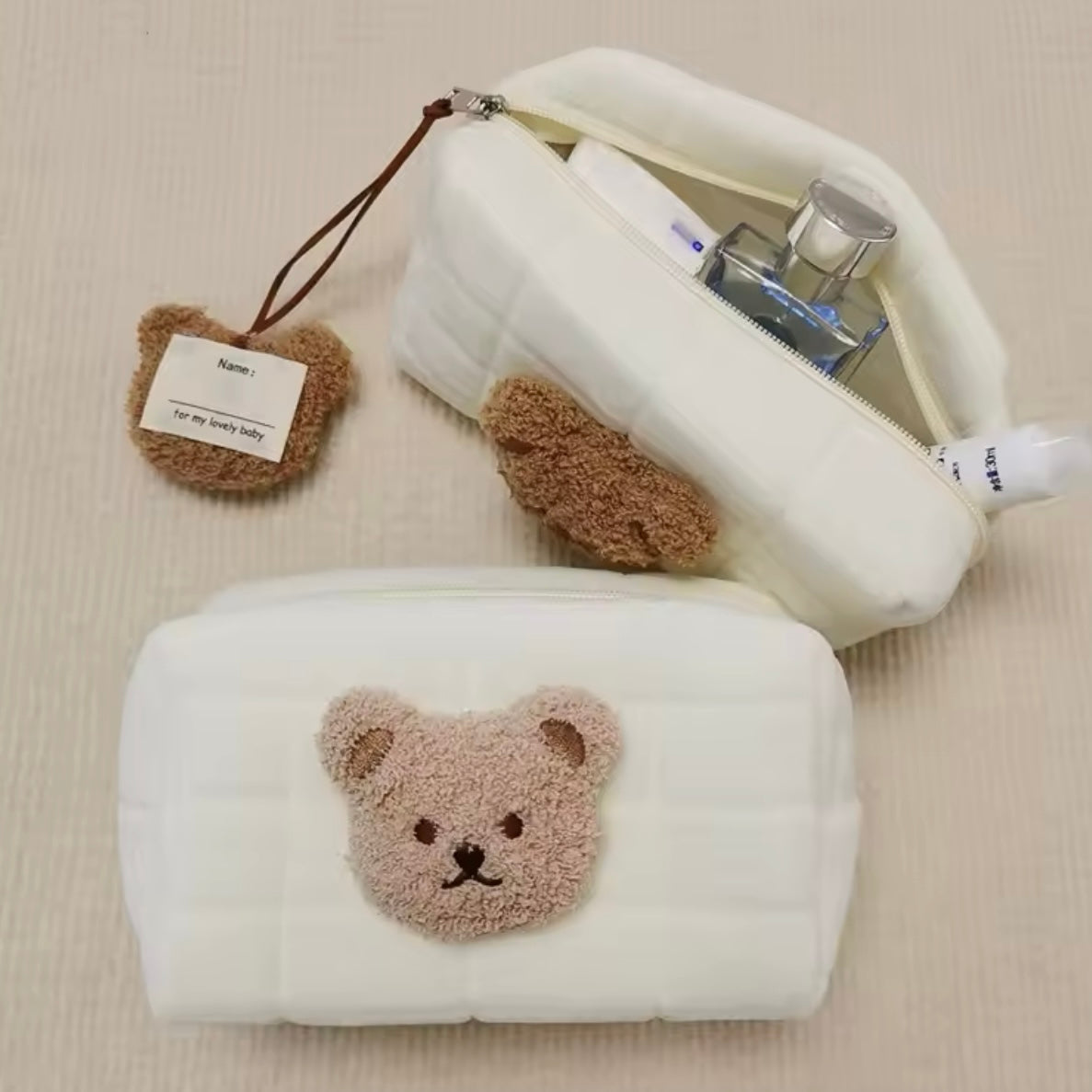 Teddy toiletry bag