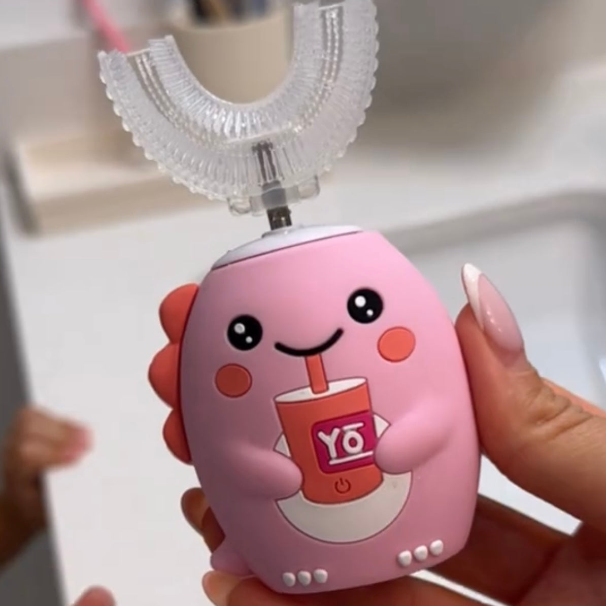 Electric U-shape tooth cleaner