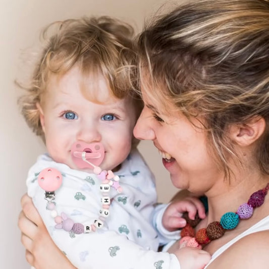 Personalized pacifier chain